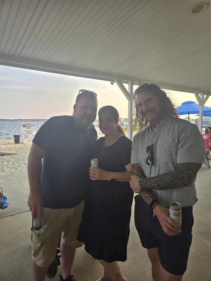 Members at the chapter summer social